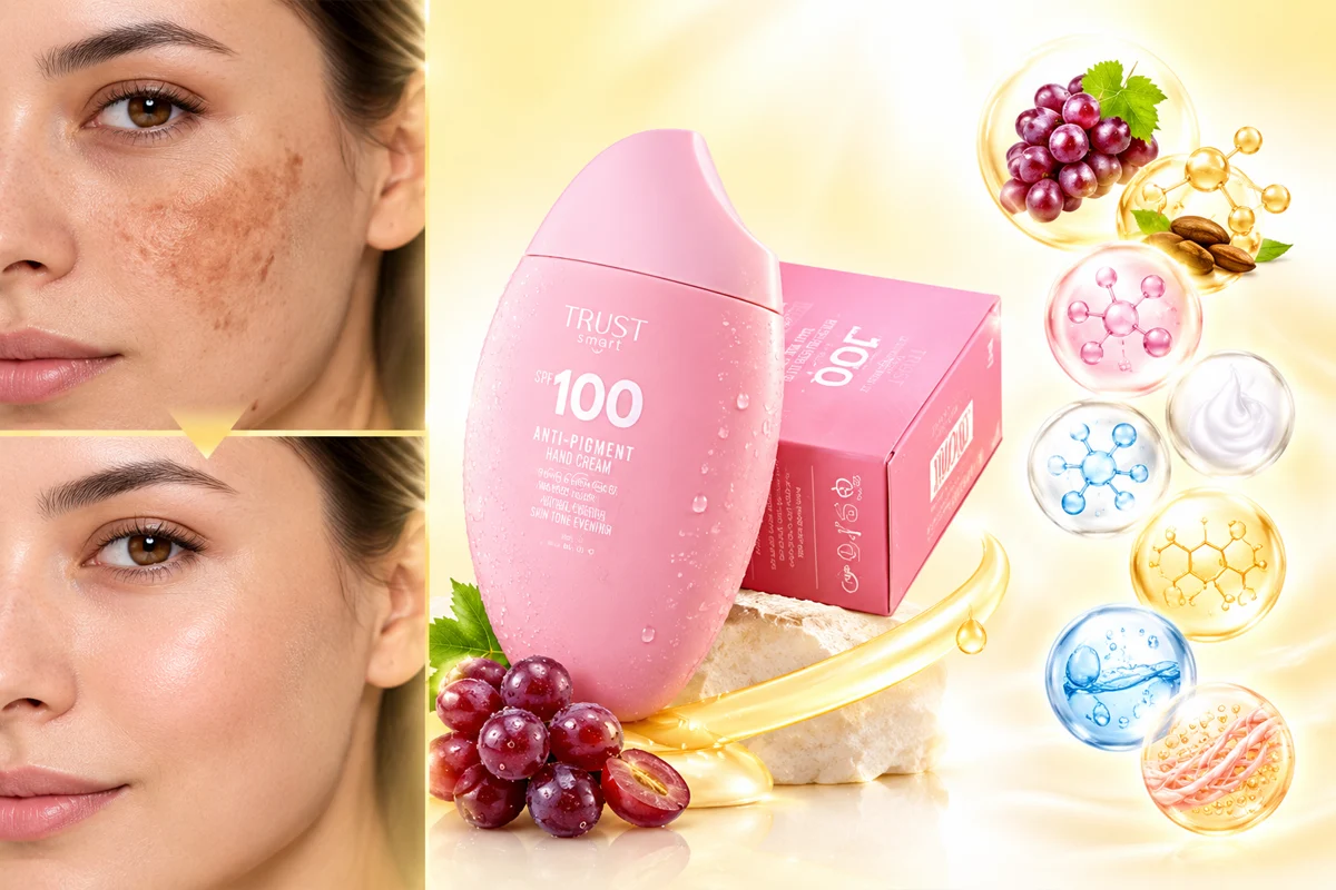 SPF100 با خاصیت روشنکنندگی