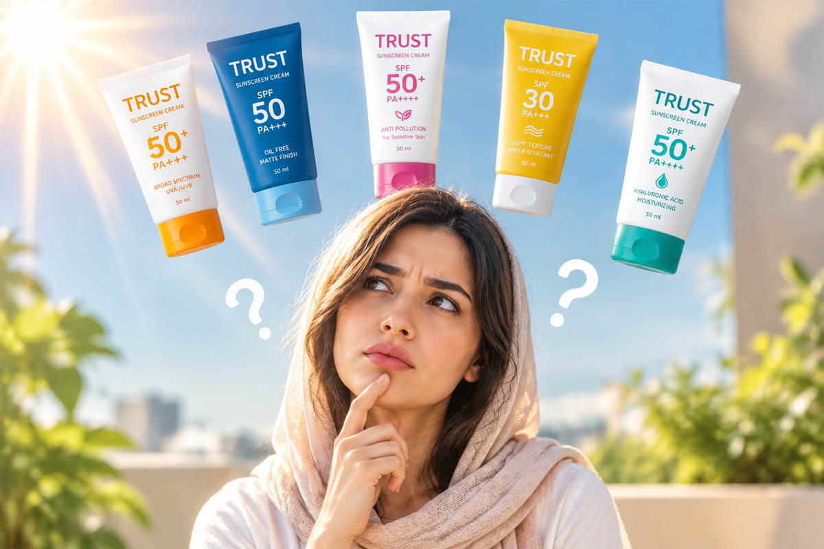 کرم ضد آفتاب تراست خوبه